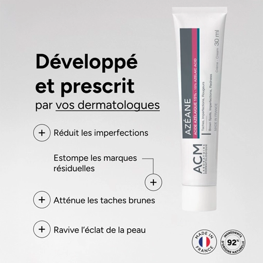 ACM Azéane crème Acide azélaïque 15% 30 ml