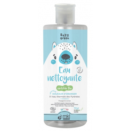 BABY GREEN - Eau Nettoyante Bio - 1L