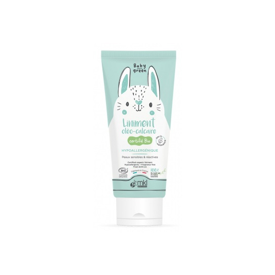 BABY GREEN - Liniment Oléo-Calcaire Bio - 100 ml