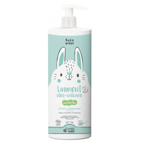 BABY GREEN - Liniment Oléo-Calcaire Bio - 900 ml