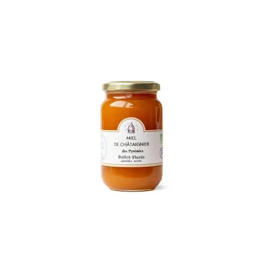 Ballot-Flurin Miel sauvage de châtaignier des Pyrénées 125 g – miel artisanal bio