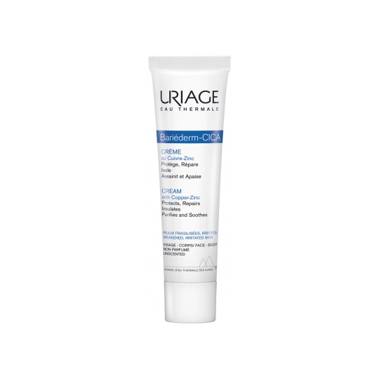 BARIEDERM - Cica-Crème Réparatrice au Cu-Zn - 40 ml