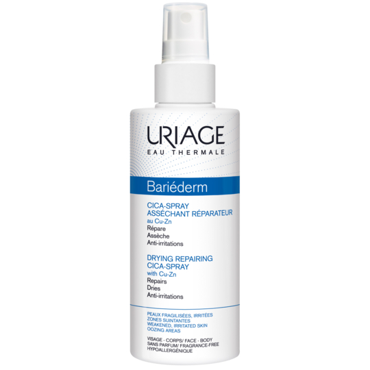 BARIEDERM - Cica-Spray Asséchant Réparateur - 100 ml