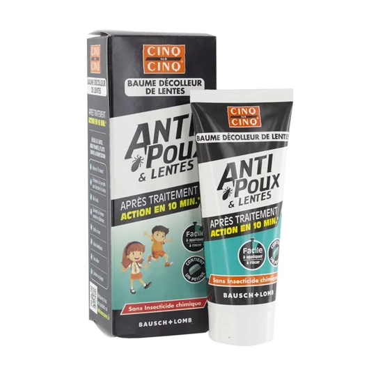 Cinq sur Cinq Baume Décolleur de Lentes 60 ml + Peigne