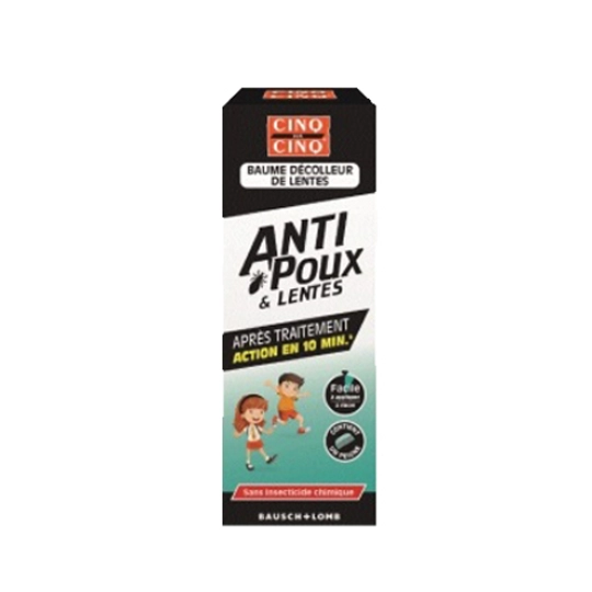 Cinq sur Cinq Baume Décolleur de Lentes 60 ml + Peigne
