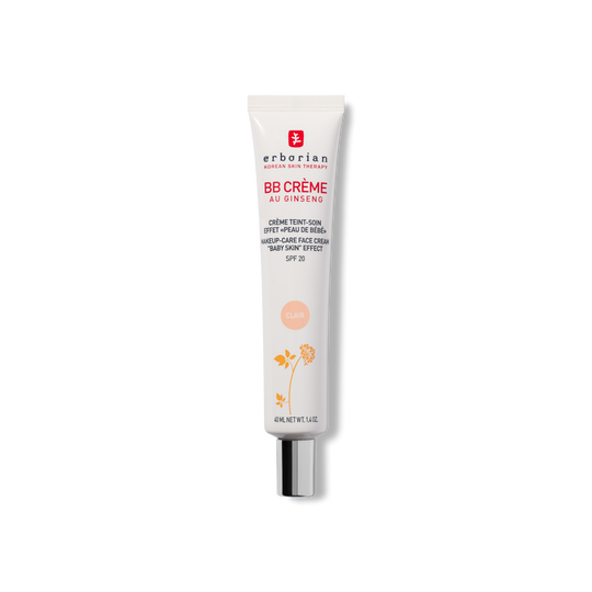 Erborian BB Crème au Ginseng SPF 20 Clair 15 ml Cosmétiques Coréennes Vegan