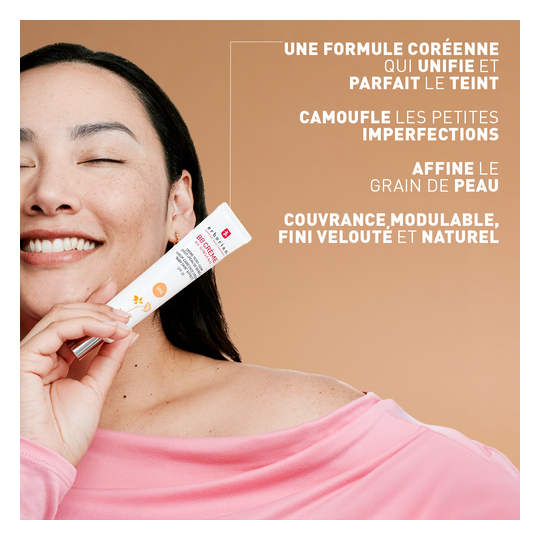 Erborian BB Crème au Ginseng SPF 20 Nude 15 ml Cosmétiques Coréennes Vegan