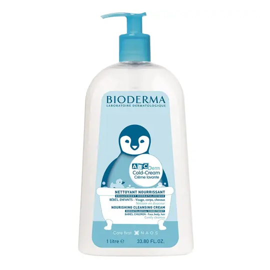 Bioderma ABCDerm Cold-Cream Crème Lavante Nourrissante 1 litre