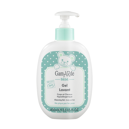 BEBE - Gel Lavant Bio - Corps et Cheveux - 400 ml