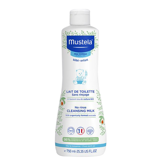 BEBE - Lait de Toilette à l'Avocat Bio - Peaux Normales - 750 ml