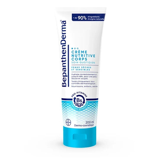 BepanthenDerma Crème Nutritive Corps 200 ml