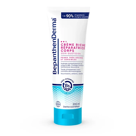 BepanthenDerma Crème Riche Réparatrice Corps 200 ml