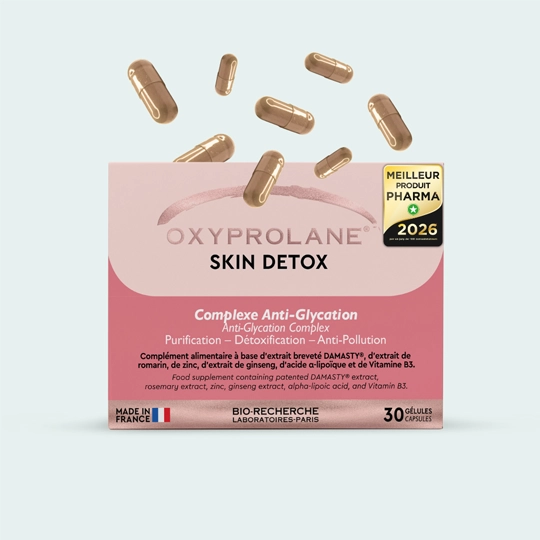 Oxyprolane Skin Detox 60 gélules – Détox cutanée et éclat de la peau