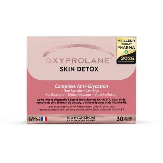 Oxyprolane Skin Detox 60 gélules – Détox cutanée et éclat de la peau