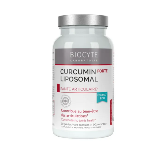 Biocyte Curcumin Forte Liposomal 90 gélules – complément confort articulaire