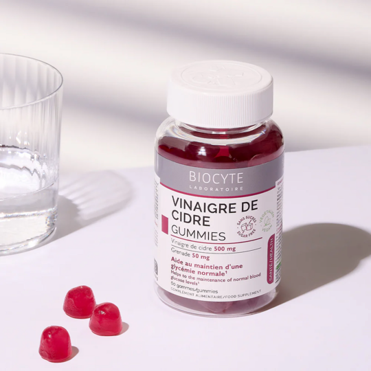 Biocyte Gummies Vinaigre de cidre digestion 60 gommes