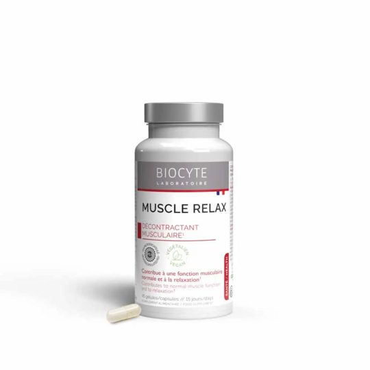 Biocyte Muscle Relax - Décontractant musculaire  Vegan 45 Gélules