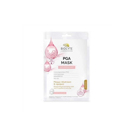 Biocyte PGA Mask nourrissant 1 masque – masque visage réhydratant repulpant