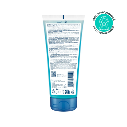 Bioderma Atoderm gel douche 100 ml — nettoyant sans savon peaux sensibles et sèches