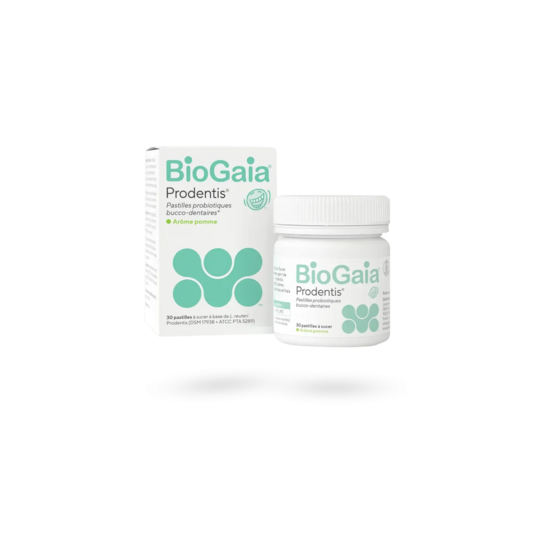 Biogaia Prodentis 30 pastilles pomme – complément alimentaire bucco‑dentaire