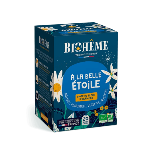 Biohême Infusion À La Belle Étoile Bio 20 Infusettes — tisane bio relaxante