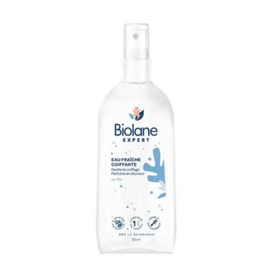 Biolane Expert eau fraîche coiffante 200 ml – eau coiffante bébé démêlante