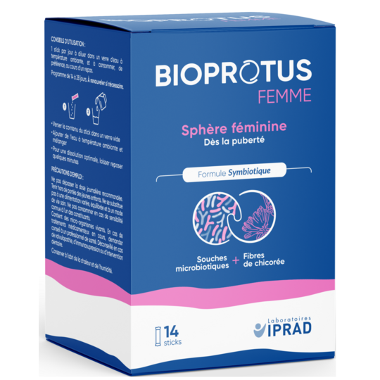 BIOPROTUS - Femme - Sphère Féminine - 14 sticks