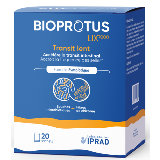 BIOPROTUS - LIX 7000 - Transit Lent -20 sachets