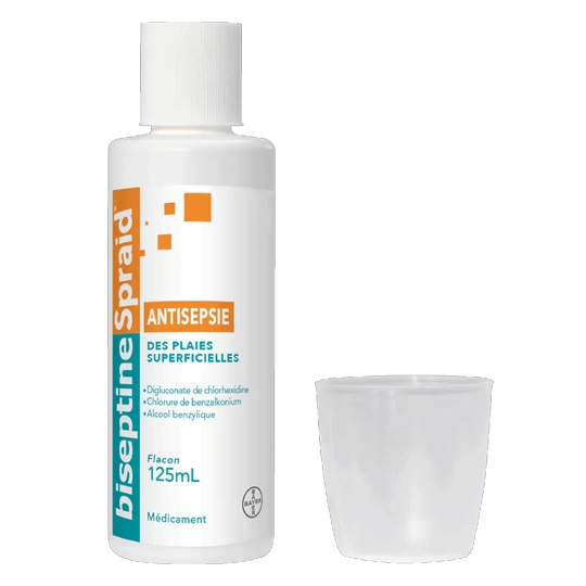 BiseptineSpraid- Solution Antiseptique 125 ml