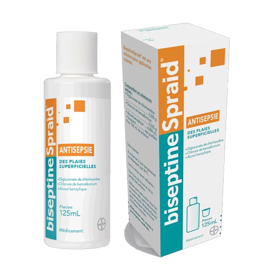 BiseptineSpraid- Solution Antiseptique 125 ml