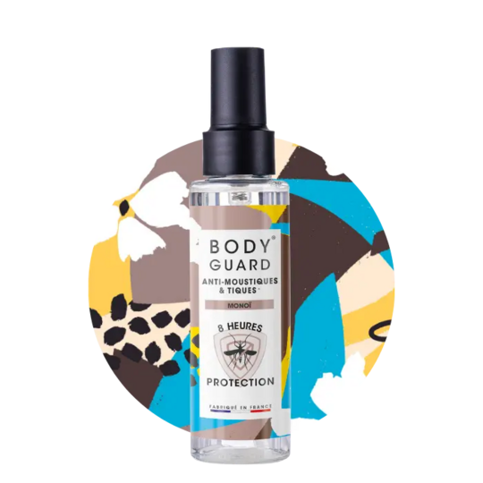 Bodyguard Antimoustique Monoï 100ml – répulsif haute protection famille