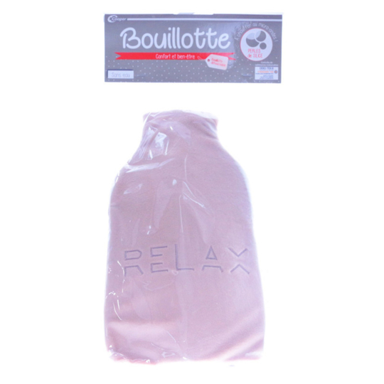Bouillotte Déhoussable Adulte Perle de Silice Relax