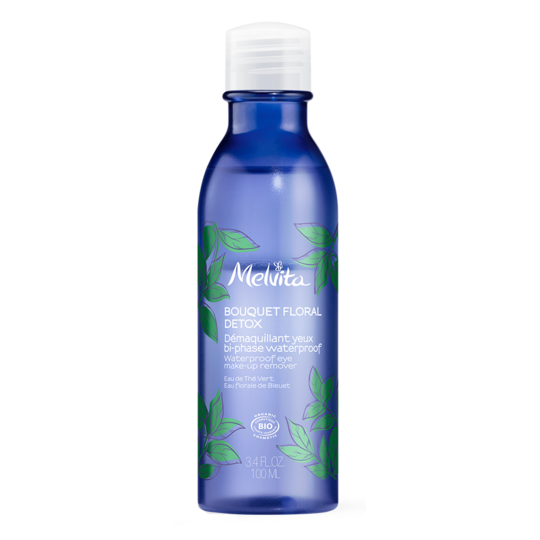 Melvita Bouquet Florale Detox Démaquillant Yeux Biphase Bio - 100 ml