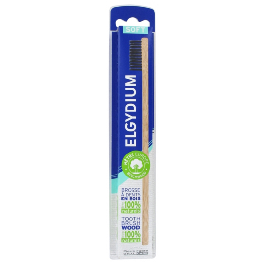 Brosse à dents Eco Concue en Bois Souple 