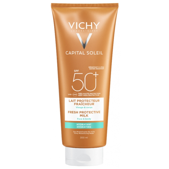 Vichy Captail Soleil Lait Protecteur Fraîcheur SPF 50+ 300 ml