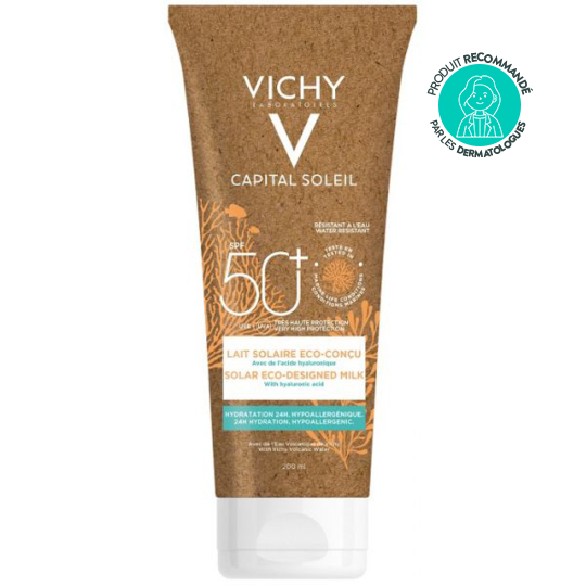 CAPITAL SOLEIL - Lait Solaire Visage et Corps Eco-conçu - 200 ml