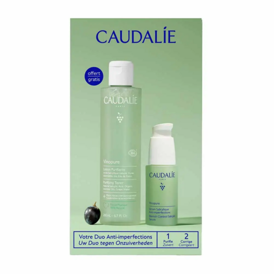 Caudalie Duo Anti-Imperfections – Sérum & Lotion Purifiante