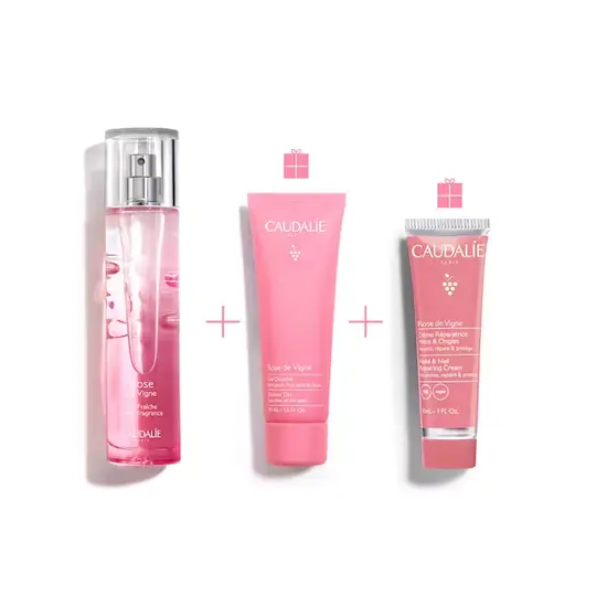 Caudalie Coffret Trio Passion Rose de Vigne