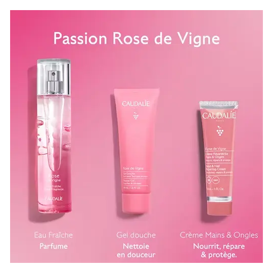 Caudalie Coffret Trio Passion Rose de Vigne