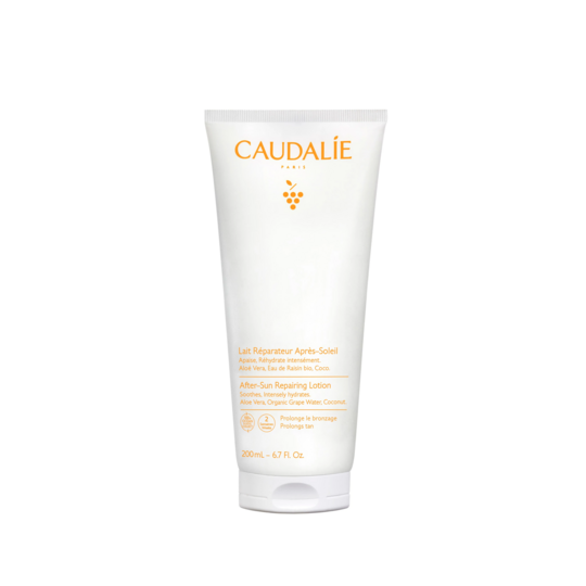 Caudalie Vinosun protect lait réparateur après-soleil 200 ml — prolongateur de bronzage visage et corps