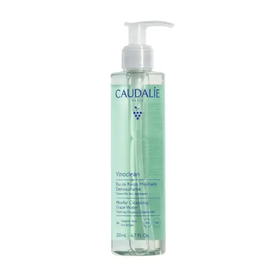 Caudalie Vinoclean eau micellaire démaquillante 200 ml – soin nettoyant apaisant