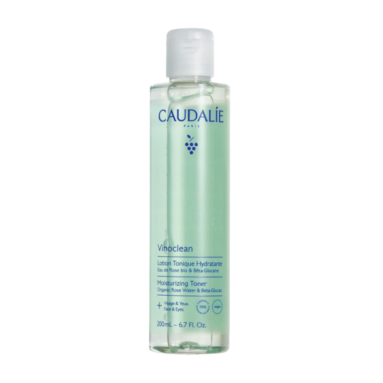 Caudalie Vinoclean lotion tonique hydratante 200 ml – soin apaisant et préparateur