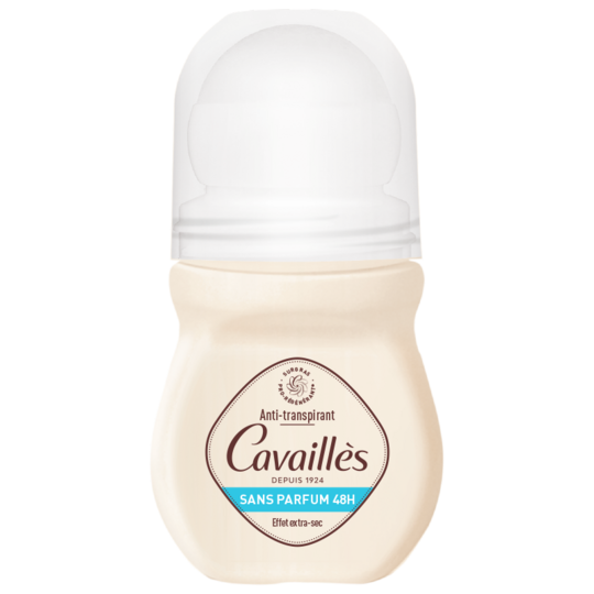 Cavaillès Anti-transpirant Sans Parfum 48h Roll-on 50ml