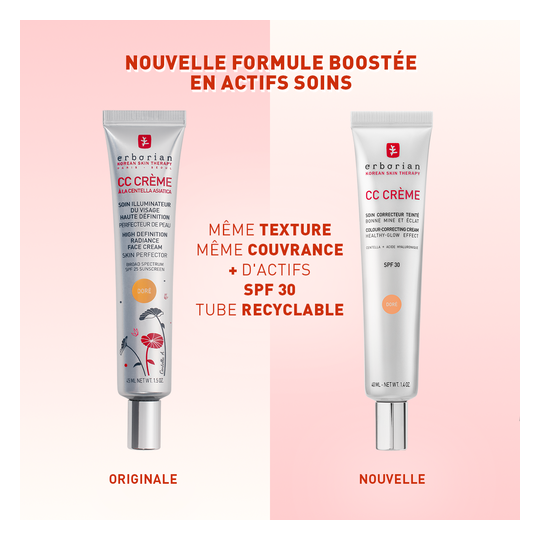 Erborian CC Crème à la Centella Asiatica SPF30 Clair  15 ml