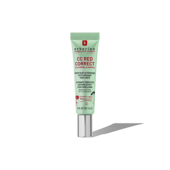 Erborian  CC Red Correct crème anti-rougeurs SPF25 15 ml Cosmétiques Coréennes