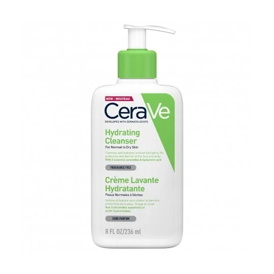 CeraVe Crème Lavante Hydratante 236ml