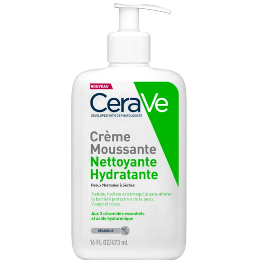 CeraVe Crème Moussante Nettoyante 473ml