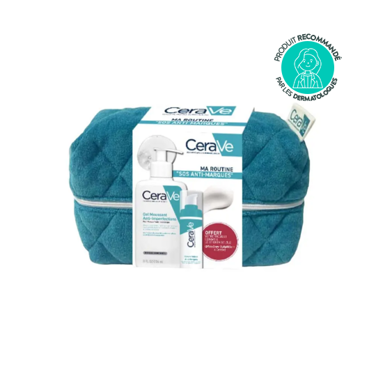Cerave Trousse SOS anti-marques - Routine Anti-imperfections avec stickers offerts