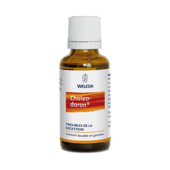 Weleda Choléodoron 30 ml – Médicament homéopathique pour troubles digestifs et inconfort hépatique
