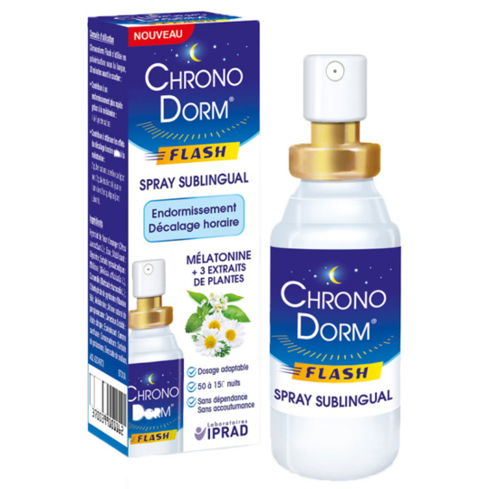 ChronoDorm Spray Flash Mélatoine 30 ml